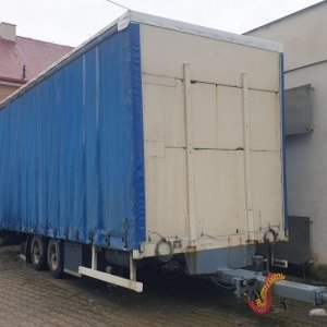 foto 10t trailer 7.7m lowdeck tandem luft Panav TV10 LPK