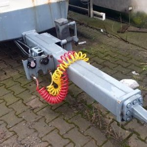 foto 10t trailer 7.7m lowdeck tandem luft Panav TV10 LPK